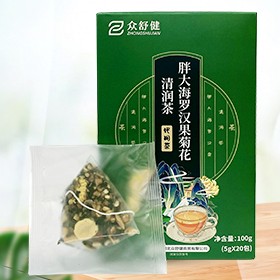 胖大海羅漢果菊花清潤(rùn)茶